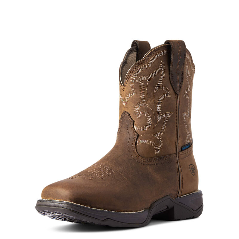 Ariat Westernstiefel Damen - Anthem Shortie Ii Waterproof Braun ( BDAHX-2416 )